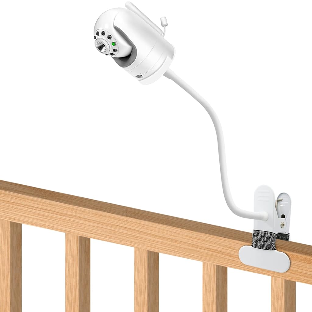 ZORBES 9.8 inches Flexible Baby Monitor Clip Camera Mount 1/4 ZORBES 9.8 inches Flexible Baby Monitor Clip Camera Mount 1/4